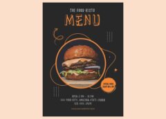 Eye-Catching Delicious Food Menu Design Ideas for Restaurants
