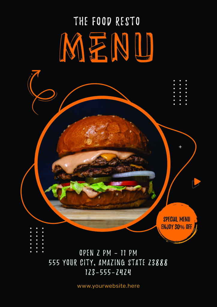 Food Menu Structure