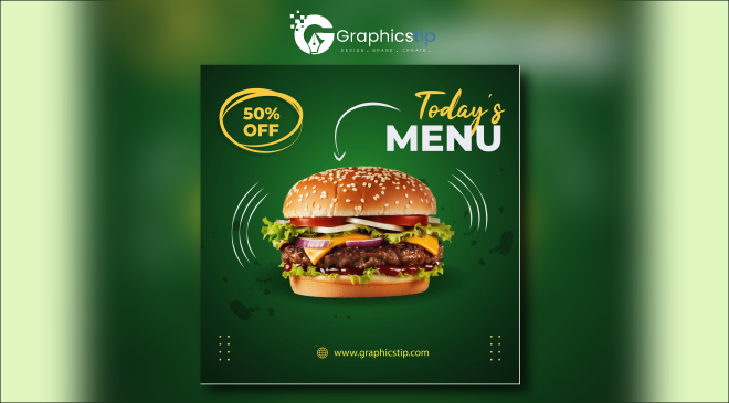 How to design food flyer for delicious food